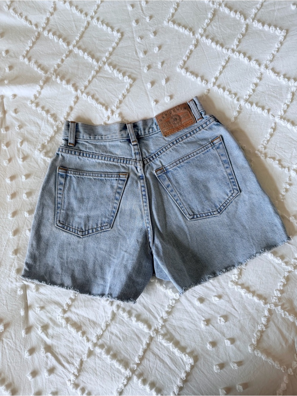 GAP Vintage Cutoff Light Wash Denim Shorts